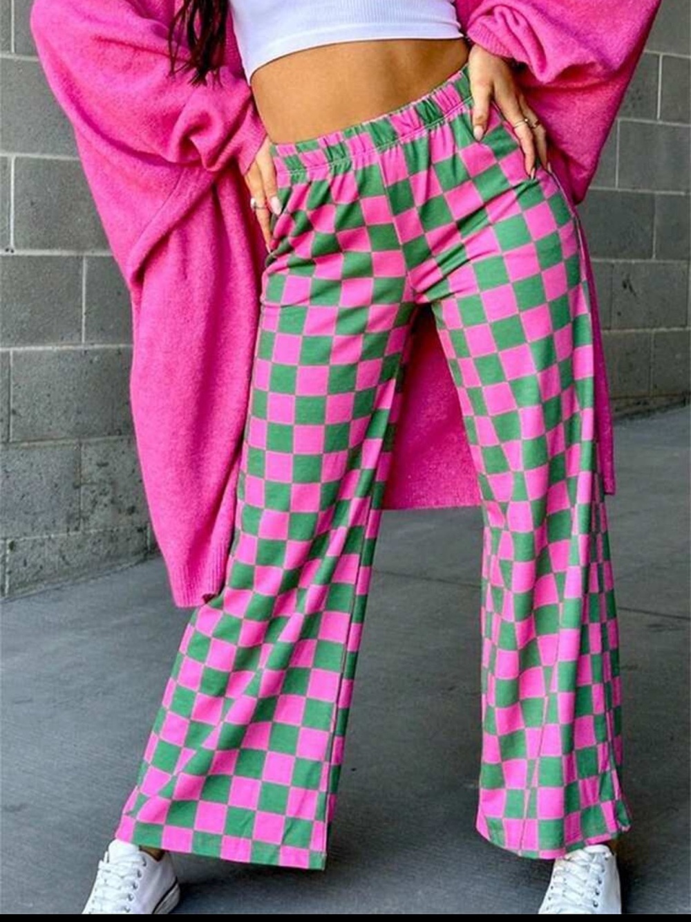 Checkered Pants